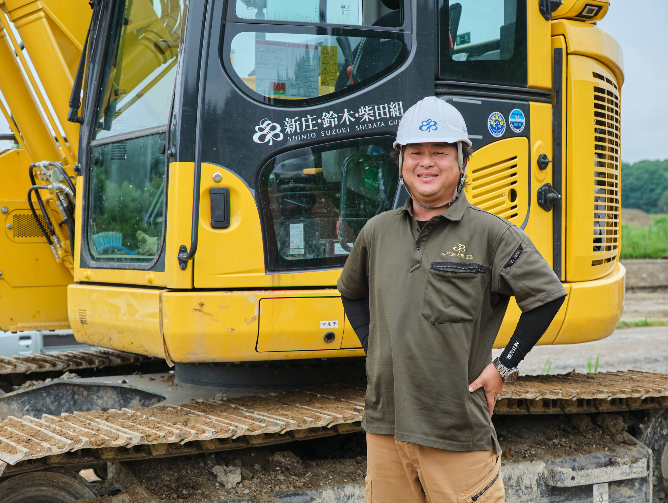 重機って面白い<br />
やってみたいを会社が応援してくれます