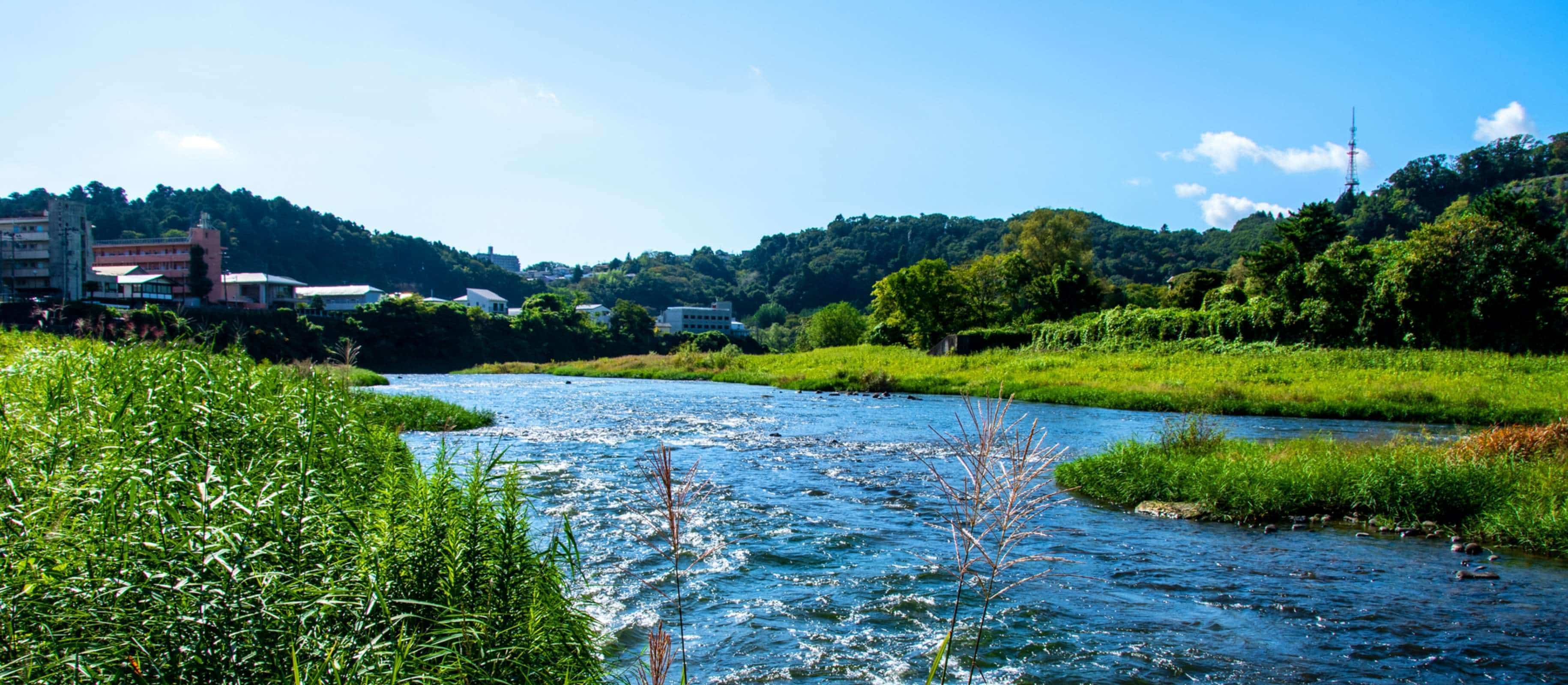 空と水と大地 この美しい自然を 未来に 引き継ぐために